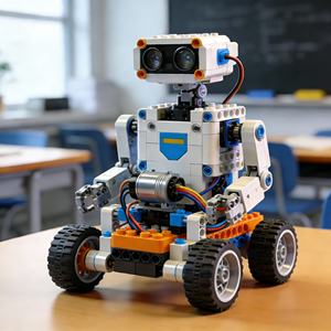 Juguete Educativo de Robótica Programable MOC DIY, Bloques de Construcción de Plástico Controlados por Aplicación, Regalos STEM para Niños - Product Image 1