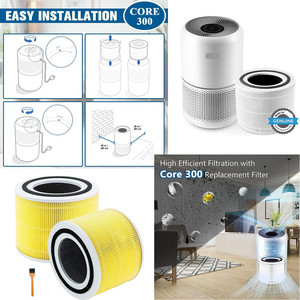 Cartouche purificateur d'air Hepa filtre pièces de rechange pour LEV OIT CORE300 CORE-300-RF filtre à vide accessoire - Product Image 3