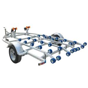 Remolque Pequeño para Moto Acuática, Galvanizado en Caliente, Diseño con Rodillos, para <span class=keywords><strong>Transporte</strong></span> <span class=keywords><strong>por</strong></span> <span class=keywords><strong>Carretera</strong></span> - Product Image 5