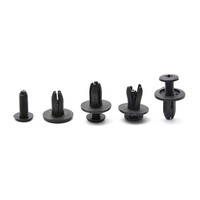 ODM Nouveauté Offre Spéciale 7 Jours Kit de 100 attaches en plastique de 6 mm pour pièces détachées automobiles / clips de carrosserie OEM