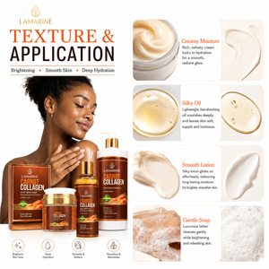 Conjunto de Creme e Sérum Facial Clareador com Colágeno, Vitamina C e Ácido Hialurônico de Cenoura e Cúrcuma para Adultos Unissex - Marca Própria - Product Image 6