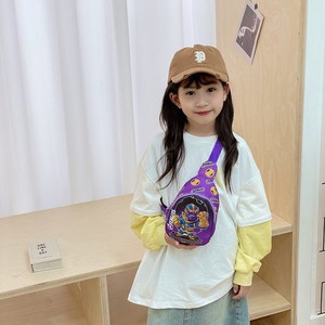 애니메이션 여행 가방 어린이 가슴 가방 만화 귀여운 소년의 허리 가방 새로운 동전 지갑 3-5 세 어린이 가방 어린이 어깨 가방 - Product Image 3