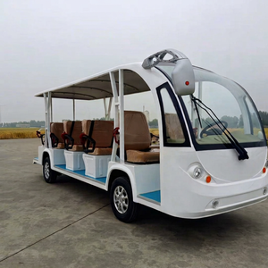 Nouvel Arrivage – Bus Électrique Touristique à Batterie, Modèle Ouvert, Haute Durabilité, Longue Portée, Capacité 8, 11, 14, 17, 23, 27 Passagers, à Vendre - Product Image 1
