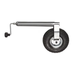 <span class=keywords><strong>Rueda</strong></span> de Soporte para Remolque de 48 mm, <span class=keywords><strong>Rueda</strong></span> Neumática de 260x85 mm con Llanta Metálica, Capacidad de 136 kg - Product Image 5