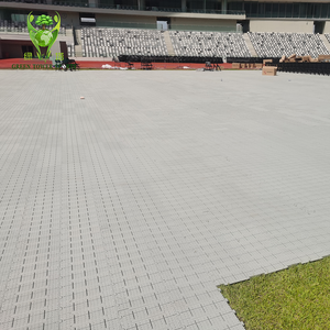 Tappeti Protettivi <span class=keywords><strong>per</strong></span> Prato Esterno, Pannelli in Plastica <span class=keywords><strong>per</strong></span> Protezione del Tappeto Erboso, Pavimentazione <span class=keywords><strong>per</strong></span> Tende, Feste, Matrimoni, Concerti, Eventi e Tornei - Product Image 1