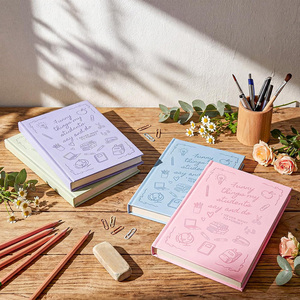 Cuaderno A5 con Cubierta de Cuero PU y Logotipo Grabado, Páginas Rayadas Ecológicas, Cuadernos para Oficina/Escuela, Diario para Estudiantes - Product Image 3