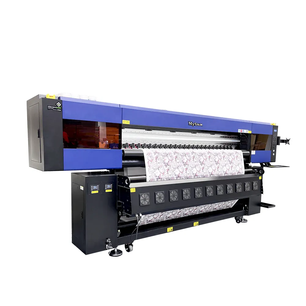 MyColor fabrika yeni dijital yazıcılar süblimasyon baskı 2.2m/3.2m i3200 8 kafaları ısı transferi süblimasyon baskı
