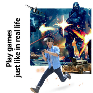 กล่อง VR หูฟัง VR สำหรับสมาร์ทโฟน5-7นิ้ว, กล้องวิดีโอเกมกล้องส่องทางไกลสำหรับ3D เกม VR แว่นตาเสมือนจริง - Product Image 6