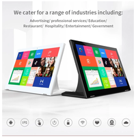 Tablette Android de bureau OEM en forme de L, écran tactile 10,1 pouces, évaluateur de commentaires clients, commande de restaurant, RJ45 en option, PoE