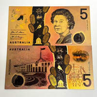 Koleksi Uang Kertas Berlapis Emas 8 Desain Australia Penjualan Terlaris 2026
