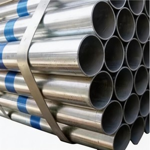 Tuyau rond en acier galvanisé à chaud ASTM A53 BS 1387, <span class=keywords><strong>tube</strong></span> rond GI pour la construction de serres, service de découpe sur mesure - Product Image 6