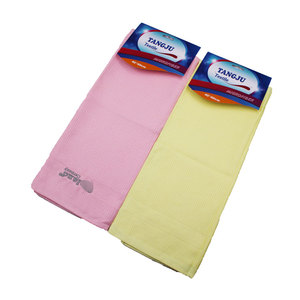 Nhà Bếp Làm sạch món ăn vải <span class=keywords><strong>lint</strong></span>-miễn phí có thể giặt khăn lau bụi giẻ làm bằng sợi nhỏ Polyester 12 gói tái sử dụng Microfibre vải - Product Image 3