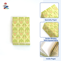 Carnet personnalisé à couverture souple en papier couché avec logo sur mesure et format personnalisé pour cadeau d'affaires