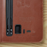 Keyjoy Produits électroniques les plus populaires Portefeuille personnalisé avec logo 6800MAH Chargeur rapide 2-en-1 Batterie externe Cadeaux pour hommes et femmes d'affaires