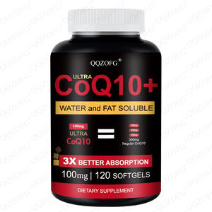 Capsules de coenzyme Q10 de haute qualité 400 mg OEM/ODM, complément alimentaire pour la santé cardiaque avec PQQ et L-Carnitine - Product Image 6