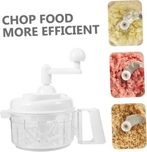 Kitchen Hand Crank Food Processor Baby Food Maker Manual Food <b>Chopper</b> Meat Grinder <b>Vegetable</b> Dicer Kitchen Accessories - Product Image 5