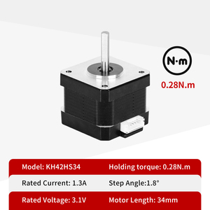 Kaihong มอเตอร์1.8 2เฟส42x42x34มม. สเต็ปเปอร์มอเตอร์<span class=keywords><strong>17</strong></span> ° พร้อมตัวควบคุมคนขับเครื่องแกะสลัก CNC - Product Image 3