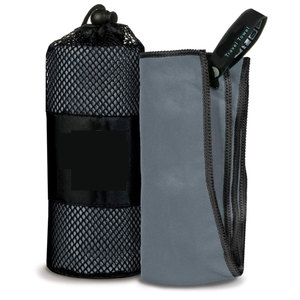 Cá Nhân Lá Mưa Sợi Nhỏ Hoàn Hảo Du Lịch Thể Thao Cắm Trại Mồ Hôi Nhanh Chóng Làm Khô Siêu Thấm Thể Thao Phòng Tập Thể Dục Khăn Với Túi Lưới - Product Image 2