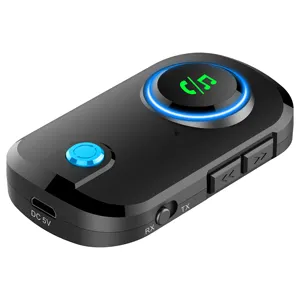 Receptor y transmisor Bluetooth 5,0, inalámbrico, 2 en 1