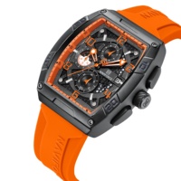 Montre Naviforce 8052 pour homme, quartz, silicone, étanche, sport, tendance.