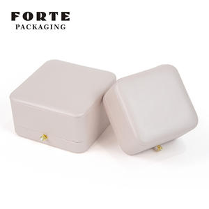 FORTEビンテージウェディングピンク高級ジュエリー包装エレガントなジュエルボックスダイヤモンドリングネックレスジュエリー - Product Image 6