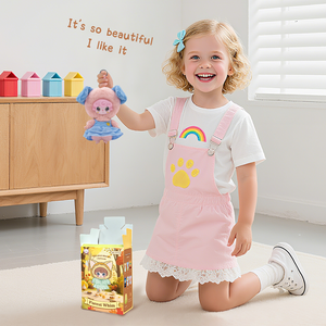 YH YUHUNG Forest Whim Blind Box Peluche a Tema Animale Scala 1/72 <span class=keywords><strong>Personaggi</strong></span> <span class=keywords><strong>di</strong></span> <span class=keywords><strong>Frozen</strong></span> Morbido Ciondolo per Zaino Portachiavi per Bambini - Product Image 4