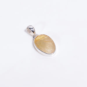 Joyería colgante de piedras preciosas de moda para niñas de Plata de Ley 925, joyería colgante hecha a mano de piedras preciosas de morganita, joyería de plata fina - Product Image 2