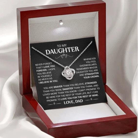Necklace (silver) + Card Light Box