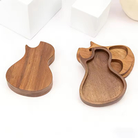 High Quality Acacia Wood Guitar Pick Storage Box New Design Quality Wooden Box Stringed Instruments Parts & Accessories