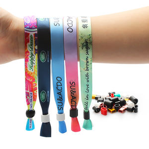 Bracelets <span class=keywords><strong>en</strong></span> tissu élastique imprimés par sublimation pour événements, personnalisables avec logo, vente <span class=keywords><strong>en</strong></span> gros à prix réduit - Product Image 4