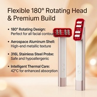 Nouveau Masseur Facial Rechargeable en Acier Inoxydable pour le Soin de la Peau, le Lifting et le Raffermissement des Yeux, Breveté par l'Usine