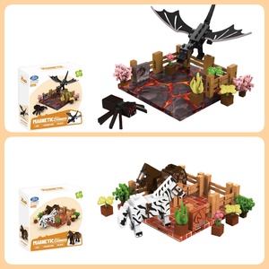 <span class=keywords><strong>Zoo</strong></span> Chủ Đề Xây Dựng Từ Khối Hỗn Hợp 8 Phong Cách Xây Dựng Bộ Đồ Chơi Giáo Dục Cho Trẻ Em Gốc Đồ Chơi - Product Image 2
