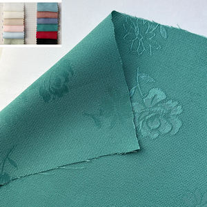 Wholesale Hot Sale 100% Polyester Fabric <strong>Pattern</strong> Textile Fabrics Free Sample Floral Jacquard Fabric for Clothing - Product Image 2