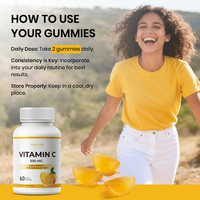 Permen Vitamin C Rasa Buah, Suplemen Makanan, Produsen OEM ODM Label Pribadi