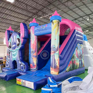 Château gonflable de qualité supérieure avec impression numérique, combo <span class=keywords><strong>triple</strong></span> château gonflable pour saut et rebond pour les fêtes - Product Image 5