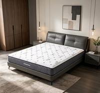 Matelas de luxe pour hôtel, ressorts ensachés, Euro Top, latex, King, Queen, Simple, Double, Orthopédique, Mousse à mémoire de forme pour un sommeil réparateur