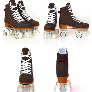 Quads <span class=keywords><strong>Patin</strong></span> à roulettes 4 roues <span class=keywords><strong>Taille</strong></span> fixe Patins à roulettes Quads Usine professionnelle à vendre - Product Image 4