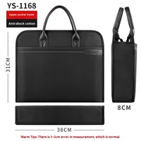 Sac à main pour ordinateur portable en tissu de buffle anti-éclaboussures, sac de classement, sacoche de bureau pour homme, vente en gros d'usine