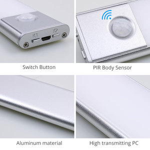 Có thể sạc lại phát hiện chuyển động dưới tủ bếp chiếu sáng nhà hàng cảm biến chuyển động Dimmable dẫn ánh sáng tủ - Product Image 6