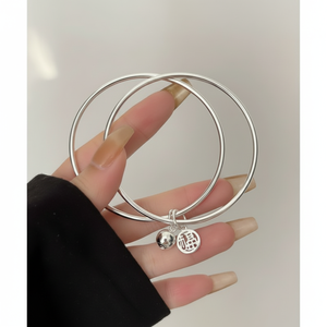 Trending alla moda braccialetti con perline di perle a forma di cuore graziosi minimalisti gioielli vendita all'ingrosso - Product Image 1