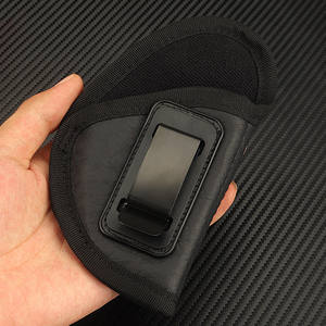 Funda Táctica Portátil para Exteriores, Antiarañazos, de Cuero, con Cierre de Cremallera, para Pistola, Accesorios de Campo CS, Riñoneras - Product Image 4
