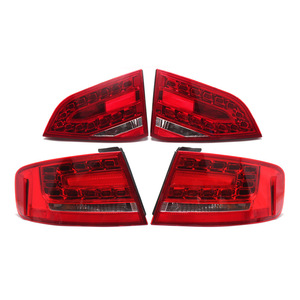 Audi A4B8 ABS <b>LED</b> Tail <b>Lights</b> 8K5945093K New <b>Red</b> Replacement for 2009-2012 Models - Product Image 1
