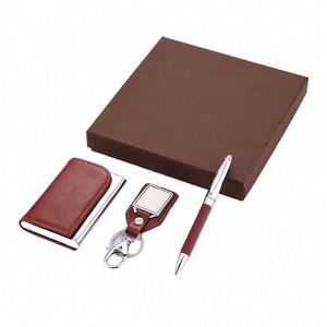 High Quality <b>Personalized</b> Ready to Ship Name Card Holder <b>Keychain</b> Pen for Wholesale Promotional Luxury Corporate Gift Set Items - Product Image 6