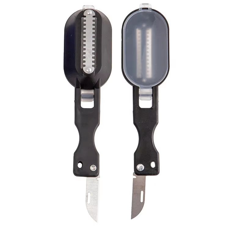 1pcsBlack  PP+Stainless Steel