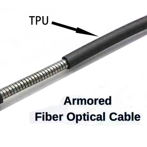 Cavo ottico da campo per esterni con illuminazione Audio Video professionale Multi-Mode 4 a quattro Core con coda SC-<span class=keywords><strong>LC</strong></span>-FC-ST Base in <span class=keywords><strong>fibra</strong></span> corazzata - Product Image 5
