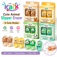 KAIX Clean Erasing Großhandel Tiermotive-Radiergummis Niedliche Designs Weiche Cartoon-Radiergummis für Kinder Schreibwaren
