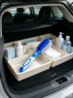 Brosse de nettoyage de voiture à poils doux pour un nettoyage en profondeur sûr et efficace des moteurs, des roues et des détails automobiles