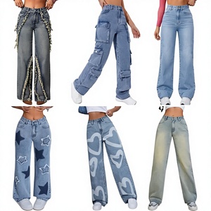 Liquidación de Fábrica 2026: Jeans Acampanados Elásticos de Corte Ajustado para Mujer, Pantalones Casuales de Moda, Surtido Mixto con Envío - Product Image 1