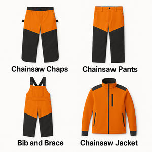 Sturdyarmor Protection de sécurité légère Pantalon résistant à la scie à chaîne électrique Pantalon de tronçonneuse à essence pour la foresterie - Product Image 6