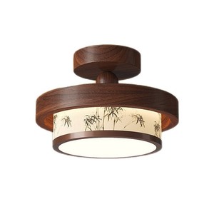 Nueva Lámpara de Techo de Estilo Chino LED, Amigable con la Vista, para Dormitorio o Pasillo, Diseño Clásico, Montaje por Succión - Product Image 5